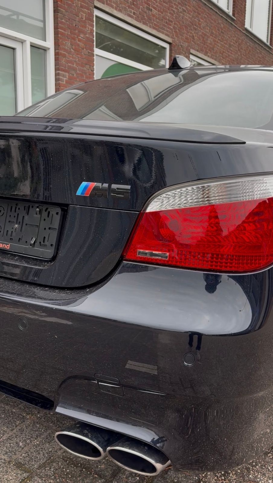 BMW exterieur voor stoomwas